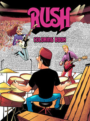 click to order the Rush Coloring Book