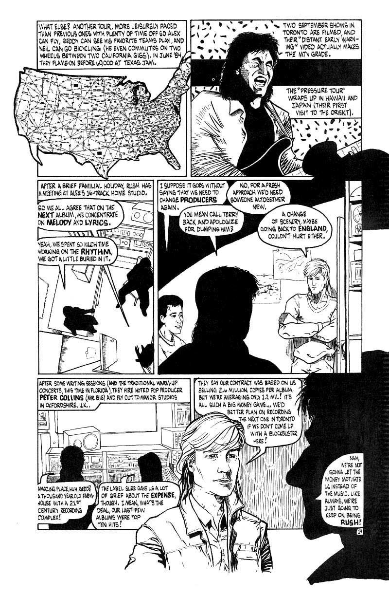 RUSH: The Comic Book - Rock & Roll Comics #49, July 1992